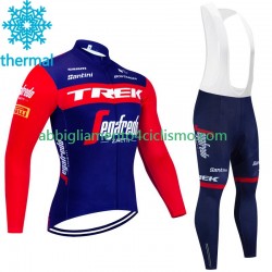 Uomo Invernale Completo Maglie e Calzamaglia con bretelle Trek Segafredo 2023 N002