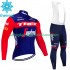 Uomo Invernale Completo Maglie e Calzamaglia con bretelle Trek Segafredo 2023 N002