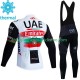 Uomo Invernale Completo Maglie e Calzamaglia con bretelle Uae Emirates 2023 N002