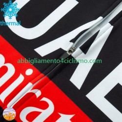 Uomo Invernale Completo Maglie e Calzamaglia con bretelle Uae Emirates 2024 N001