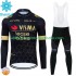 Uomo Invernale Completo Maglie e Calzamaglia con bretelle Visma Lease A Bike 2024 N001