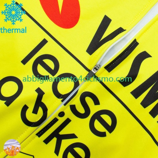 Uomo Invernale Completo Maglie e Calzamaglia con bretelle Visma Lease A Bike 2024