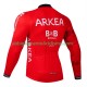 Uomo Maglia Ciclismo Maniche Lunghe Arkea Bb Hotels Excalibur 2024