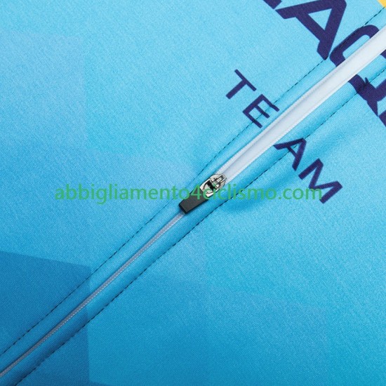 Uomo Maglia Ciclismo Maniche Lunghe Astana Qazaqstan 2023