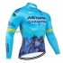 Uomo Maglia Ciclismo Maniche Lunghe Astana Qazaqstan 2024 N001