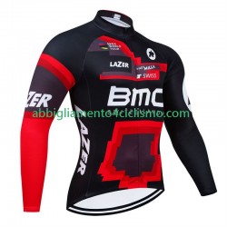 Uomo Maglia Ciclismo Maniche Lunghe Bmc Suisse 2024