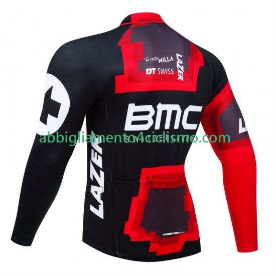 Uomo Maglia Ciclismo Maniche Lunghe Bmc Suisse 2024