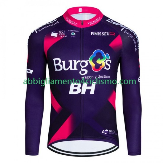 Uomo Maglia Ciclismo Maniche Lunghe Burgos Bh 2023