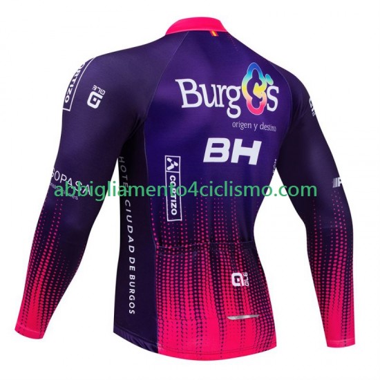 Uomo Maglia Ciclismo Maniche Lunghe Burgos Bh 2024