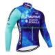 Uomo Maglia Ciclismo Maniche Lunghe Decathlon Ag2R 2024 N001