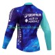 Uomo Maglia Ciclismo Maniche Lunghe Decathlon Ag2R 2024 N001