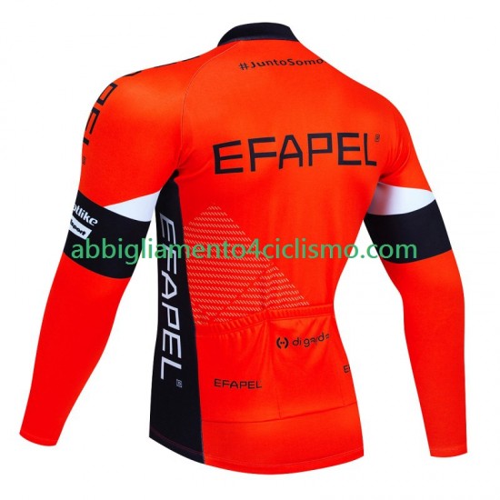 Uomo Maglia Ciclismo Maniche Lunghe Efapel 2023