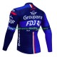 Uomo Maglia Ciclismo Maniche Lunghe Fdj Groupama 2023