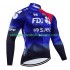 Uomo Maglia Ciclismo Maniche Lunghe Fdj Suez 2024