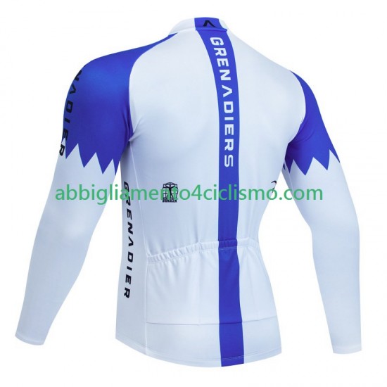 Uomo Maglia Ciclismo Maniche Lunghe Ineos Grenadier 2023 N001