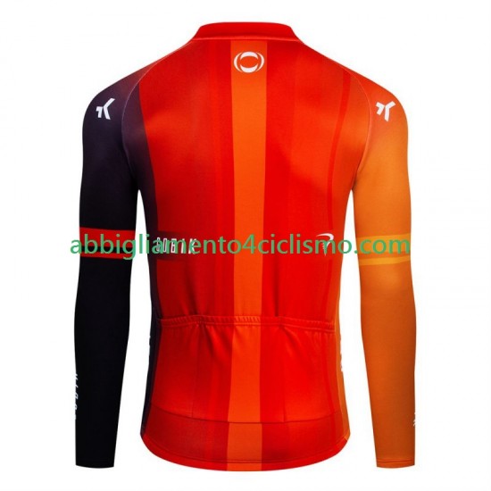 Uomo Maglia Ciclismo Maniche Lunghe Ineos Grenadier 2024