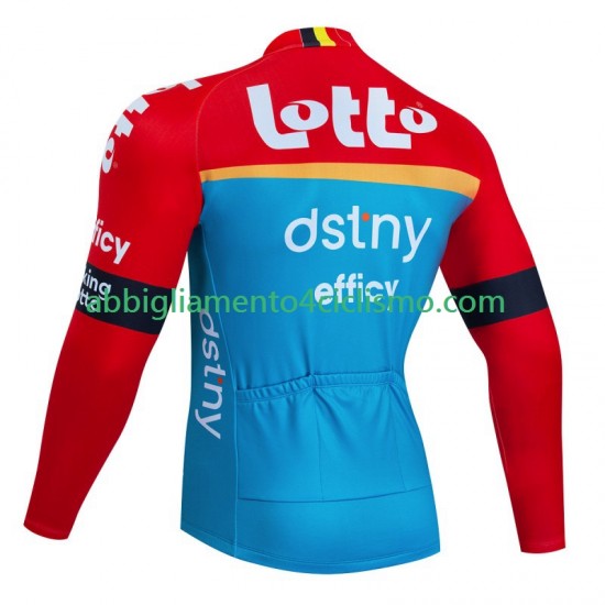 Uomo Maglia Ciclismo Maniche Lunghe Lotto Dstny 2023