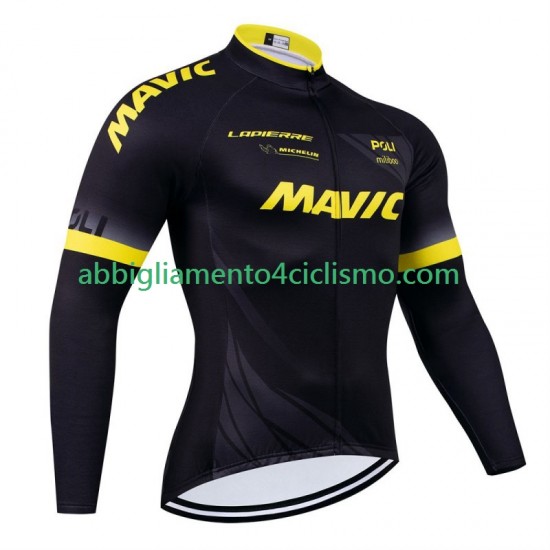 Uomo Maglia Ciclismo Maniche Lunghe Mavic 2024