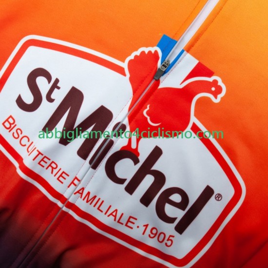 Uomo Maglia Ciclismo Maniche Lunghe Saint Michel Auber 93 2023