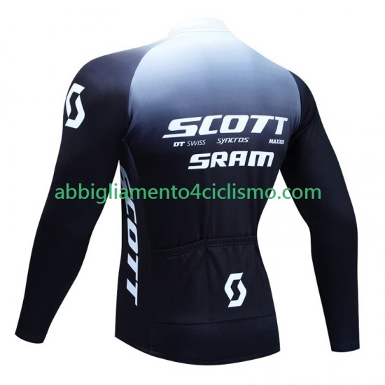 Uomo Maglia Ciclismo Maniche Lunghe Scott Sram 2023