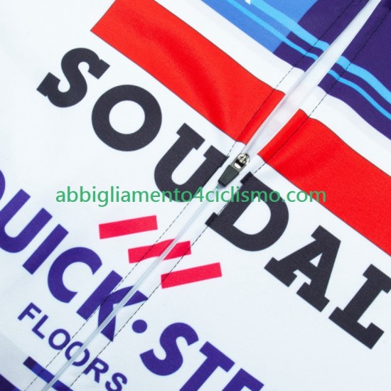 Uomo Maglia Ciclismo Maniche Lunghe Soudal Quickstep 2023