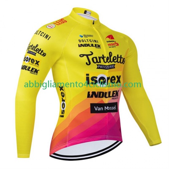 Uomo Maglia Ciclismo Maniche Lunghe Tarteletto Isorex 2024