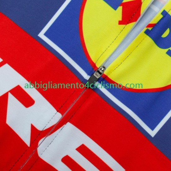 Uomo Maglia Ciclismo Maniche Lunghe Trek Lidl 2024