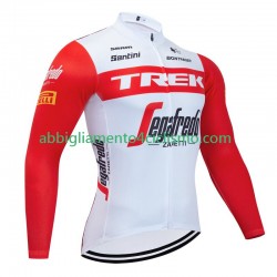 Uomo Maglia Ciclismo Maniche Lunghe Trek Segafredo 2023 N001