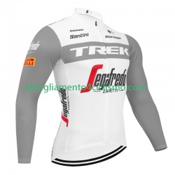 Uomo Maglia Ciclismo Maniche Lunghe Trek Segafredo 2023 N003
