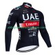 Uomo Maglia Ciclismo Maniche Lunghe Uae Emirates 2023 N001