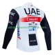 Uomo Maglia Ciclismo Maniche Lunghe Uae Emirates 2023