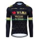 Uomo Maglia Ciclismo Maniche Lunghe Visma Lease A Bike 2024 N001