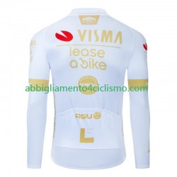 Uomo Maglia Ciclismo Maniche Lunghe Visma Lease A Bike 2024 N002