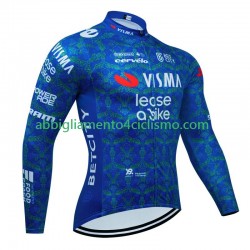 Uomo Maglia Ciclismo Maniche Lunghe Visma Lease A Bike Tdf 2024