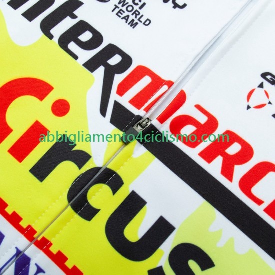 Uomo Maglia Ciclismo Maniche Lunghe Wanty Circus 2023 Noir