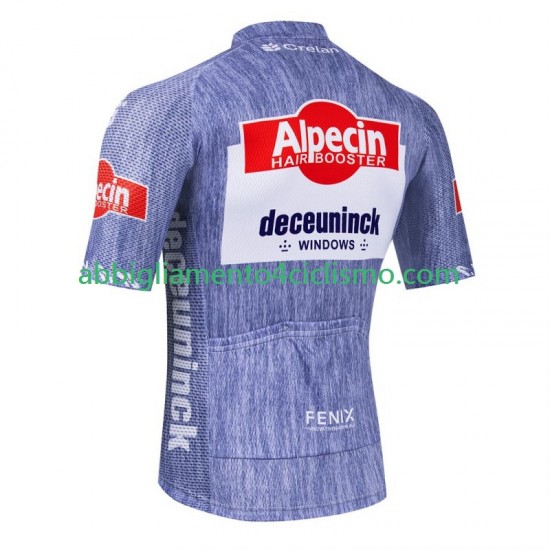 Uomo Maglia Ciclismo Maniche Corte Alpecin Deceuninck 2024
