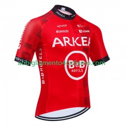 Uomo Maglia Ciclismo Maniche Corte Arkea Bb Hotels Excalibur 2024