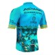 Uomo Maglia Ciclismo Maniche Corte Astana Qazaqstan 2024 N001