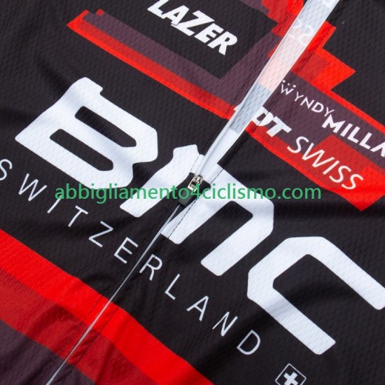 Uomo Maglia Ciclismo Maniche Corte Bmc Suisse 2024