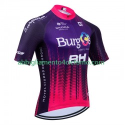 Uomo Maglia Ciclismo Maniche Corte Burgos Bh 2024
