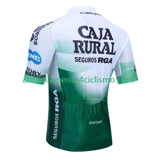 Uomo Maglia Ciclismo Maniche Corte Caja Rural Seguros Rga 2024