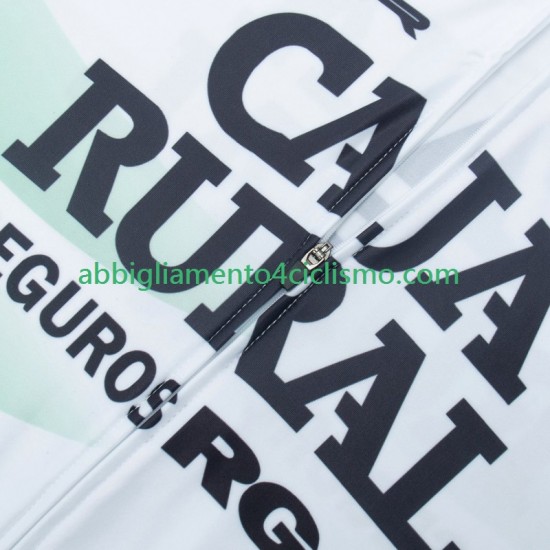 Uomo Maglia Ciclismo Maniche Corte Caja Rural Seguros Rga 2024