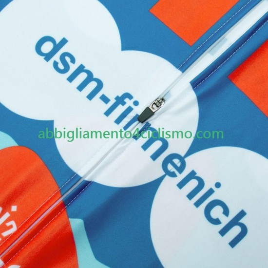 Uomo Maglia Ciclismo Maniche Corte Dsm 2024