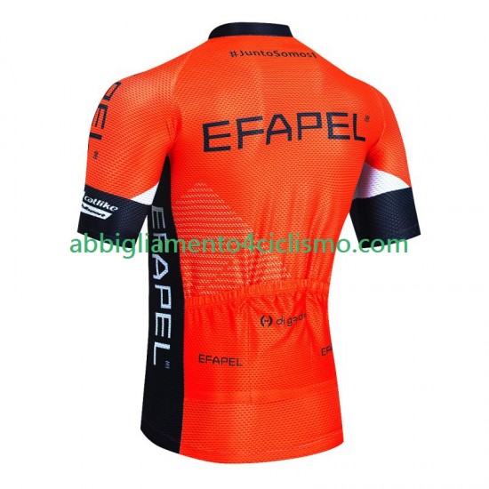 Uomo Maglia Ciclismo Maniche Corte Efapel 2023