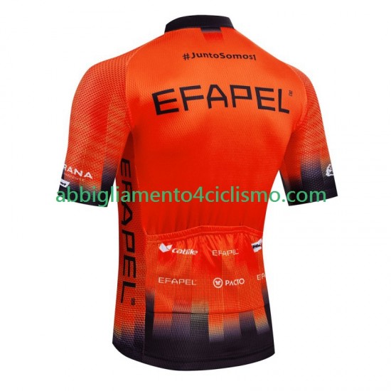 Uomo Maglia Ciclismo Maniche Corte Efapel 2024