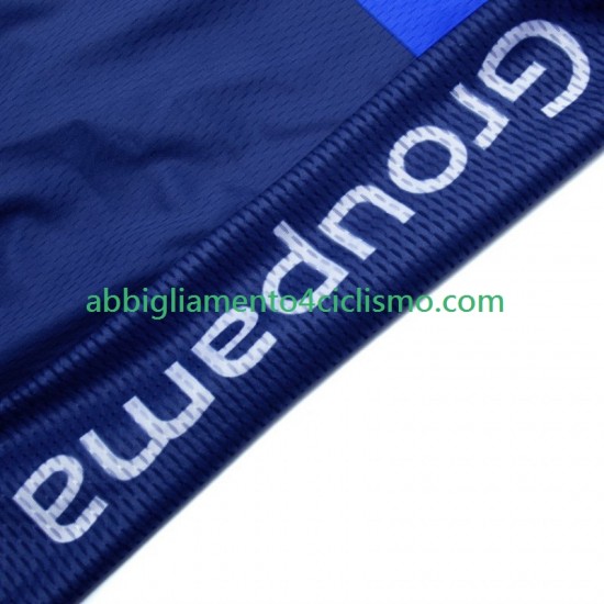 Uomo Maglia Ciclismo Maniche Corte Fdj Groupama 2024