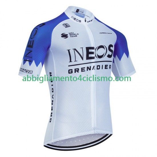Uomo Maglia Ciclismo Maniche Corte Ineos Grenadier 2023 N001