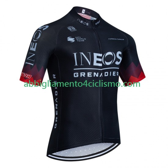 Uomo Maglia Ciclismo Maniche Corte Ineos Grenadier 2023 N002