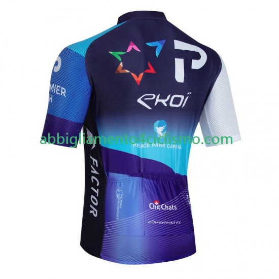 Uomo Maglia Ciclismo Maniche Corte Israel Premier Tech 2024
