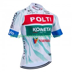 Uomo Maglia Ciclismo Maniche Corte Polti Kometa 2024